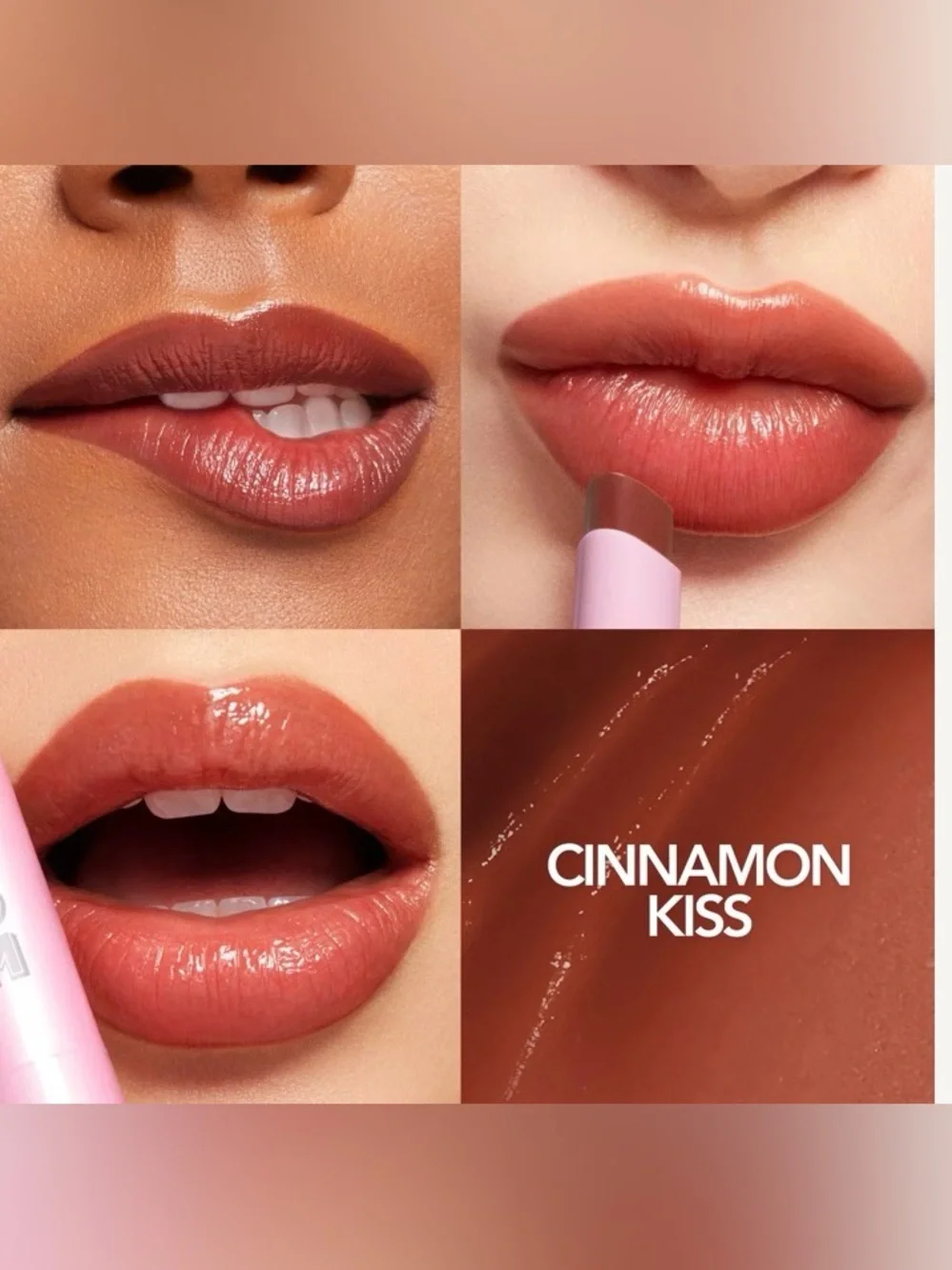 NWOT BUXOM Full-On Plumping Lip Glow Balm In Cinnamon Kiss